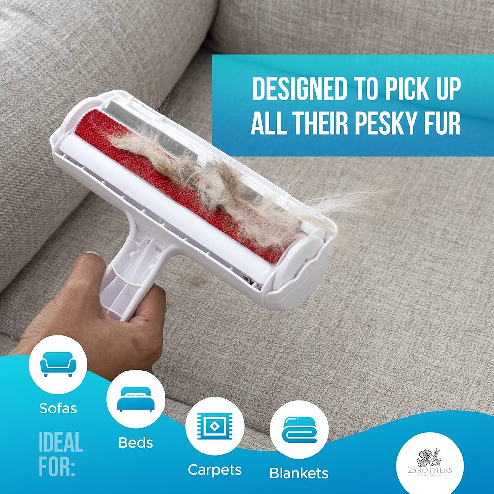 “Covered in Pet Hair? Clean It in Seconds — No Refills Needed.”